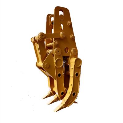 China Trusses High Wear Resistance Rotary Excavator Grapple For Komatsu for sale