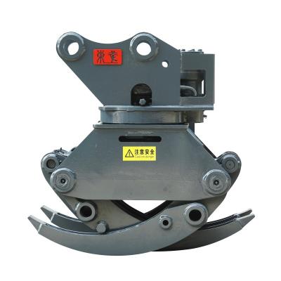 China Factory Sale Hydraulic Trusses Excavator Grapple 360 ​​Hydraulic Rotation Grapples Hot Sale Mini Grapple Mini Excavator Attachments for sale