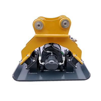 China Vibro Earthmoving Hydraulic Compactor Excavator Compaction Machinery 5-8 Ton Vibrating Compactor Machine Hydraulic Plate for sale