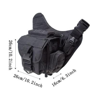 China High Quality Tactical Backpack Sling Chest Bag Saddle Waist Pack Travel Camera Molle Belt Bag for sale