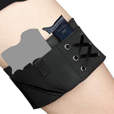 China Eagle Industries Durable Black TACTICAL Pistol DROP LEG Thigh Holster Pouch Holder for sale