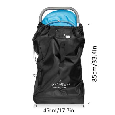 China Child Convenient Baby Dust Cover Bag Travel Car Safety Seat Backpack Infant Backpack Handles for sale