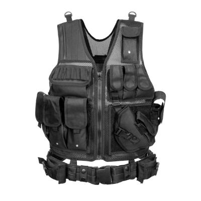 China Outdoor Activity Molle Army Tactical Vest Airsoft Armor Plate Carrier Hunting Police Combat CS Clothes for sale