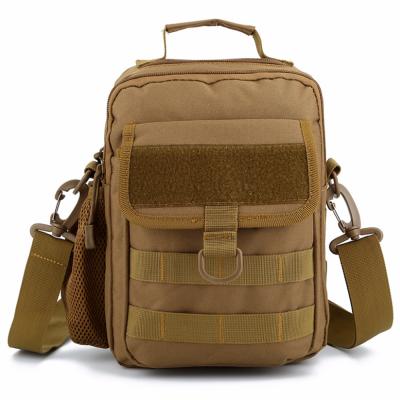 China Outdoor Activity Shoulder Bag Men Army Tactical Military Airsoft Molle Pouch Hunting EDC Phone Chest Pack for sale