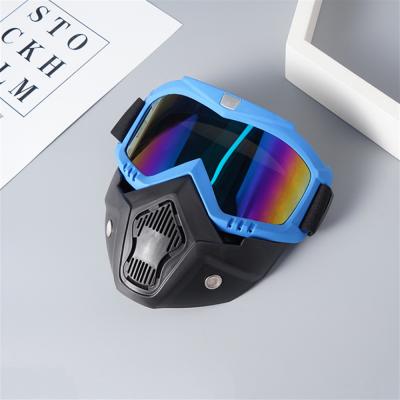 China Wholesale Airsoft Tactical Fog Goggles Breathable for Recycling Paintball Protect Face-Mask Goggles for sale