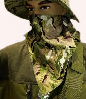 China Camouflage Multifunctional Tactical Bandana Cuff Neck Cuff Motorcycle Breathable Hood Headband Recycling Main Scarf for sale