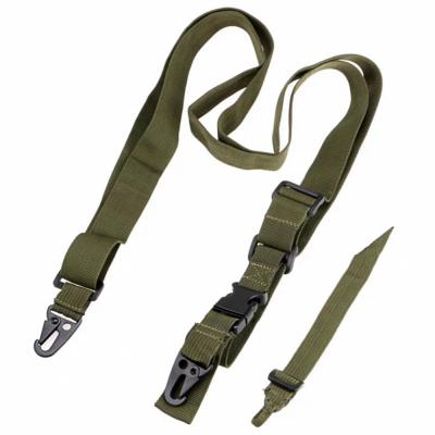 China Airsoft Tactical Heavy Duty Sling Military Nylon Bungee Belt Hunting Rifle Strap Customized Size for sale