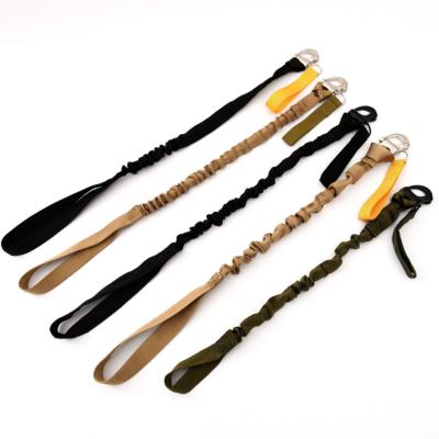 China Nylon Rope Bungee Climbing Sling Refle Sling Lanyard Strap Tactical Military Gun Safety Quick Release Daily Life for sale