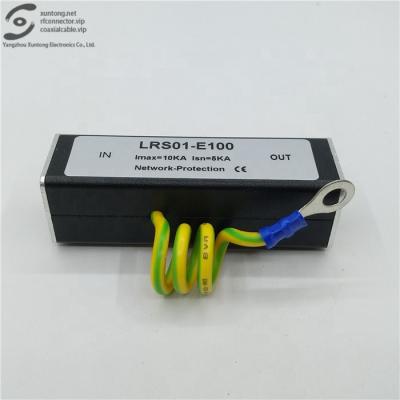 China LAN Surge Protector RJ45 RJ11 poe lightning surge protector surge arrester XT-SP015 for sale