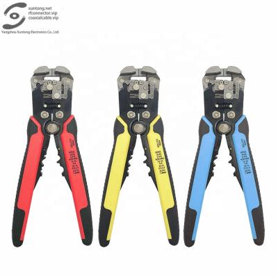 China 8 Inch Terminal Multi Functional Automatic Stripping Crimp Cable Stripped Wire Trimmer Adjustable Distance Multifunctional Stripping Pliers for sale