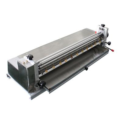 China machinery & JS-500A Hardware Manual Gluing Paper Machine for sale