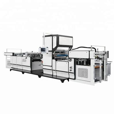 China FM-E1080 Automatic Food Machinery Paper Processing Film Laminating Mchine With Chain Knife for sale