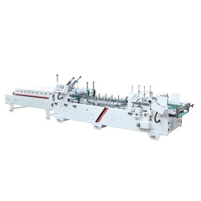 China Printing Shops SHH-1050BII Folder Gluer Paper Box Gluing Machine zihong zh800g automatic folder for sale