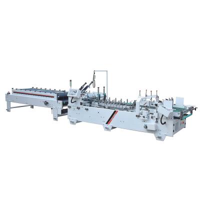 China SHH-1250BII Automatic Corrugated Printing Shops Carton Box Folder Gluer Machine for sale