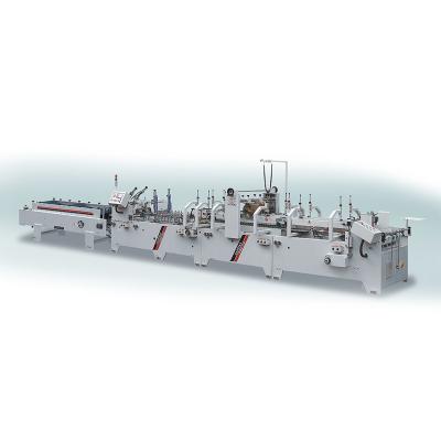 China GDHH-800 Printing Stores Pre-Folder And Automatic Lock Cardboard Bottom Box Folder Gluer for sale