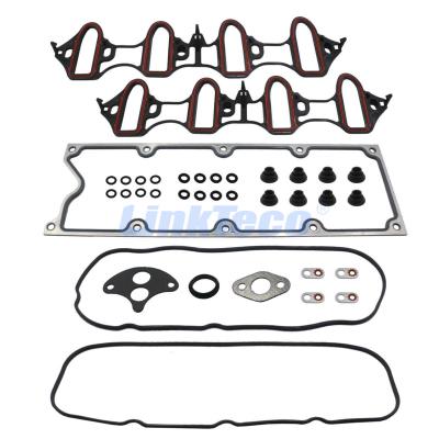 China New Aluminium+rubber intake manifold gasket fits Chevrolet Buick GMC Saab 4.8L 5.3L 6.0L in. V8 for sale