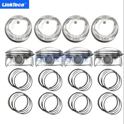 China 8pcs Aluminum Pistons And Rings DST Kit For Land Rover LR4 Chain Rover Sport Jaguar XF 5.0L AJ133 508PN AJV8 5.0 V8 LR0094883 for sale