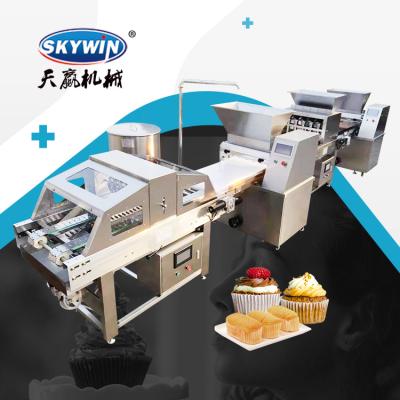 China Wholesale Price Sponge Cupcake Making Machine For Sale for sale