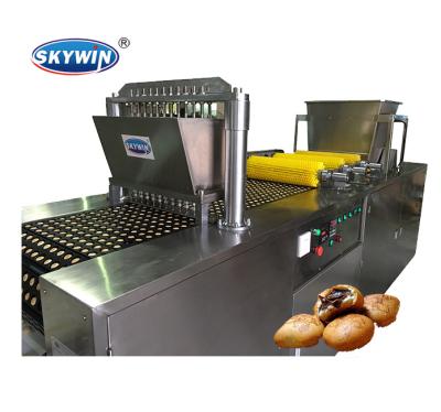 China Skywin Hello Panda Biscuit Making Machine Bakery Chocolate Injection Machine Cream Filling Machine for sale