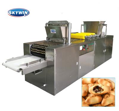 China Factory Skywin Chocolate Injection Hello Panda Filled Biscuit Making Equipment Machine for sale