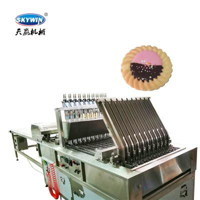 China High Quality Snack Factory Skywin Center Filled Chocolate Cookie Depositor Making Machine for sale