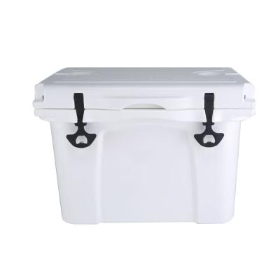 China Factory Wholesale 25L Waterproof Durable Rotomolded Cooler Box Hard Ice Chest Cooler For Outdoor Camping for sale