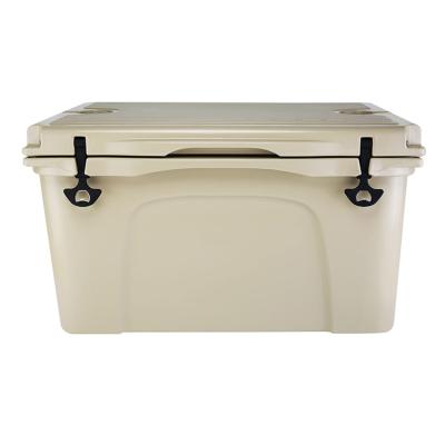 China New design waterproof portable ice cooler box for food rotomolded cooler box for beer portable ice chest for sale