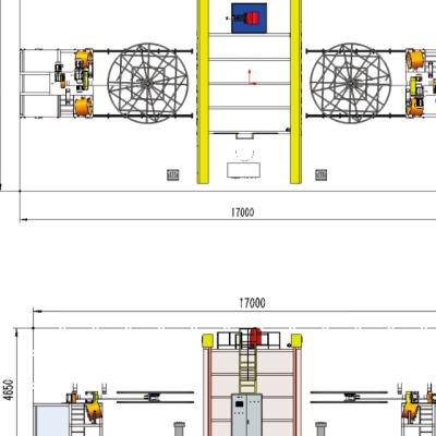 China Factory rotomolding machine, plastic water tank making machine for sale