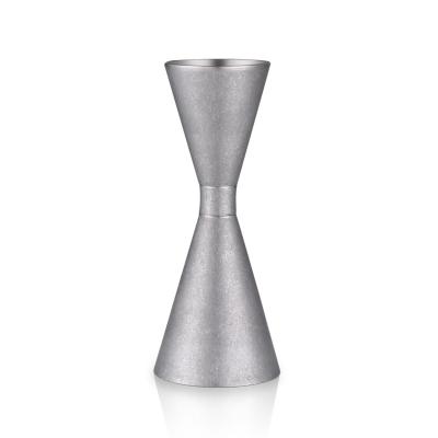 China Mixologyart Style Metal Double 30 Viable Slim Cocktail 60ml Jigger With Retro Matte Surface for sale