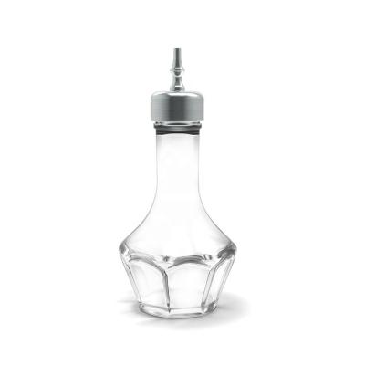 China Viable Absinthe Glass Cork And Stainless Steel Bottle Cap For Cocktail Bitters Bottle for sale