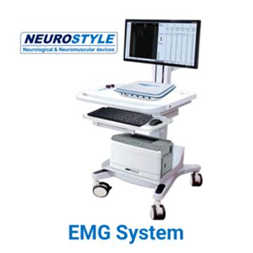 China Therapy Treatment Neurostyle 4 Channels Electromyography Equipment With EMG Electrodes for sale