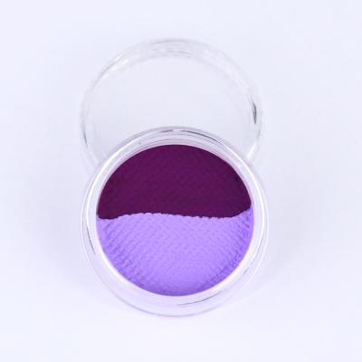 China Face Glamor Fluorescent Pastel Dual Makeup Palette Mixing Water Based Paint for sale