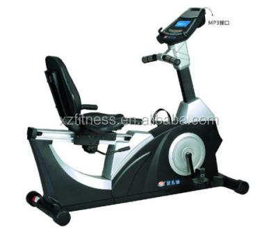 China Gym Equipment Magnetic Commercial Body Fit Magnetic Bike Recumbent Exercise Bike for sale