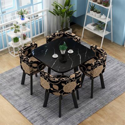 China Customized Strong Wearability Round Shaped Stable Table And Fabrics Chair For Negotiating Commercial Office Reception Furniture for sale