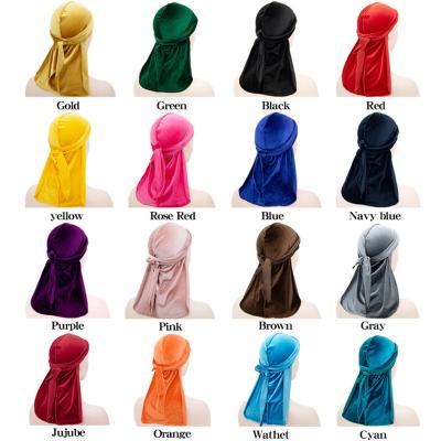 China Sunscreen Designers Durags For Men Custom Durags Velvet Durags for sale