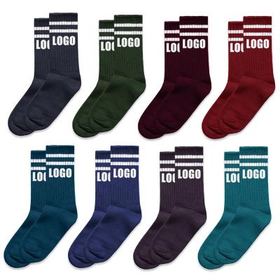 China Wholesale Custom Logo Crew Cotton High Quality Colorful Happy Socks QUICK DRY for sale