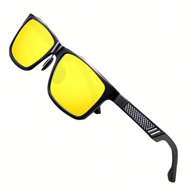 China Ultralight& 2022 Corrosion Resistance Sport UV400 Sun Glass Night Vision Stylish Brand Sunglass For Man for sale