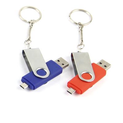 China Rectangle 128GB 64GB otg usb flash drive 2 in 1 mobile phone OTG usb flashdrive for sale