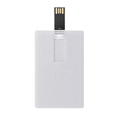 China Business Card Printing UV ID Card Slim USB Memory Card Drive Card Size Flash USB for sale