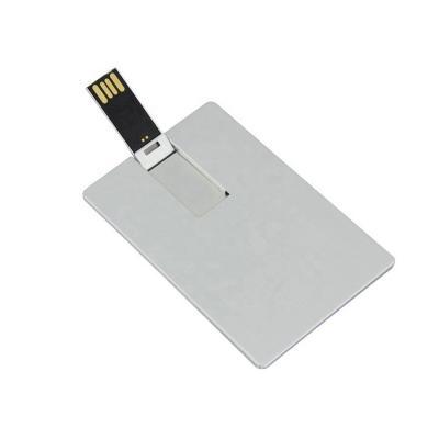 China Custom Metal Credit Logo Card Full Color Printing USB HD Drive Instant Business Card for sale