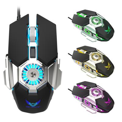 China Best Selling Promotional 3D PC Computer LED Backlight RGB Gaming Mouse for sale