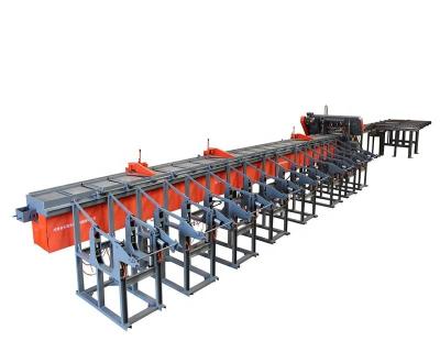 China Construction Projects Automatic Steel Round Bar Steel Cut Shear Cutting Line /rebar Slitter for sale