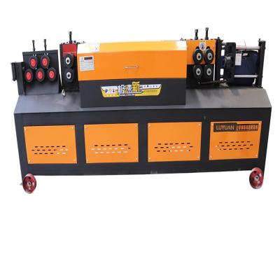 China Building Material Shops 4-14mm Rebar Straightening And Cutting Machine for sale