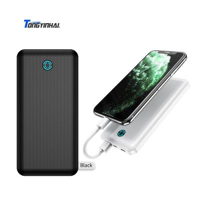 China Tongyinhai Fast Wholesale Phone Support Charging Charging Accessories 10000 MAH Power Bank Custom Logo Mobile Phone Charger Portable Power Banks for sale