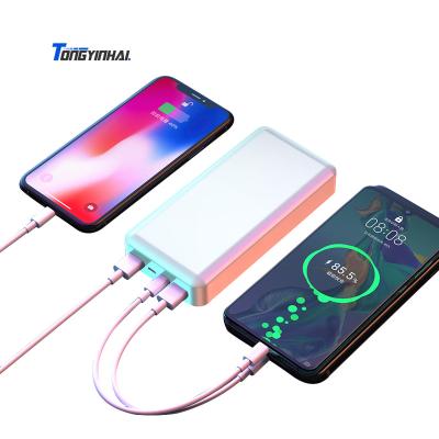 China Wholesale fast charging power bank 20000mah power bank fast charging power bank 20000mah support charge Tongyinhai OEM logo OEM logo bank for sale