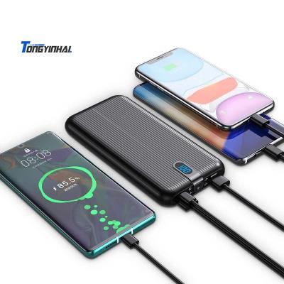 China Tongyinhai Dual USB Phone Products Factory New Product Slim Charging Consumer Electronics Power Bank 20000mah for sale