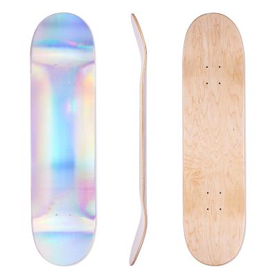 China Wholesale Adult Canadian Maple Fiberglass Pro Skateboard Empty Board Decks for sale