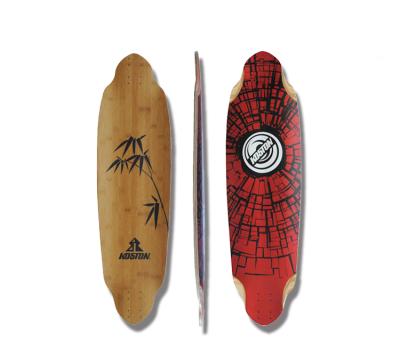 China Youth KOSTON Hybrid Freeride Maple Longboard Bamboo Sloped Decks for sale