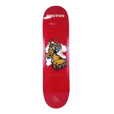 China New Adult KOSTON Series Canadian Maple 8.25 Inch Skateboard Deck For Pro Skaters for sale