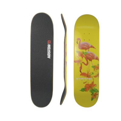 China Manufacture 8.5inch Adult Custom 7 Ply 100 Maple Canadian Skateboard Decks for sale